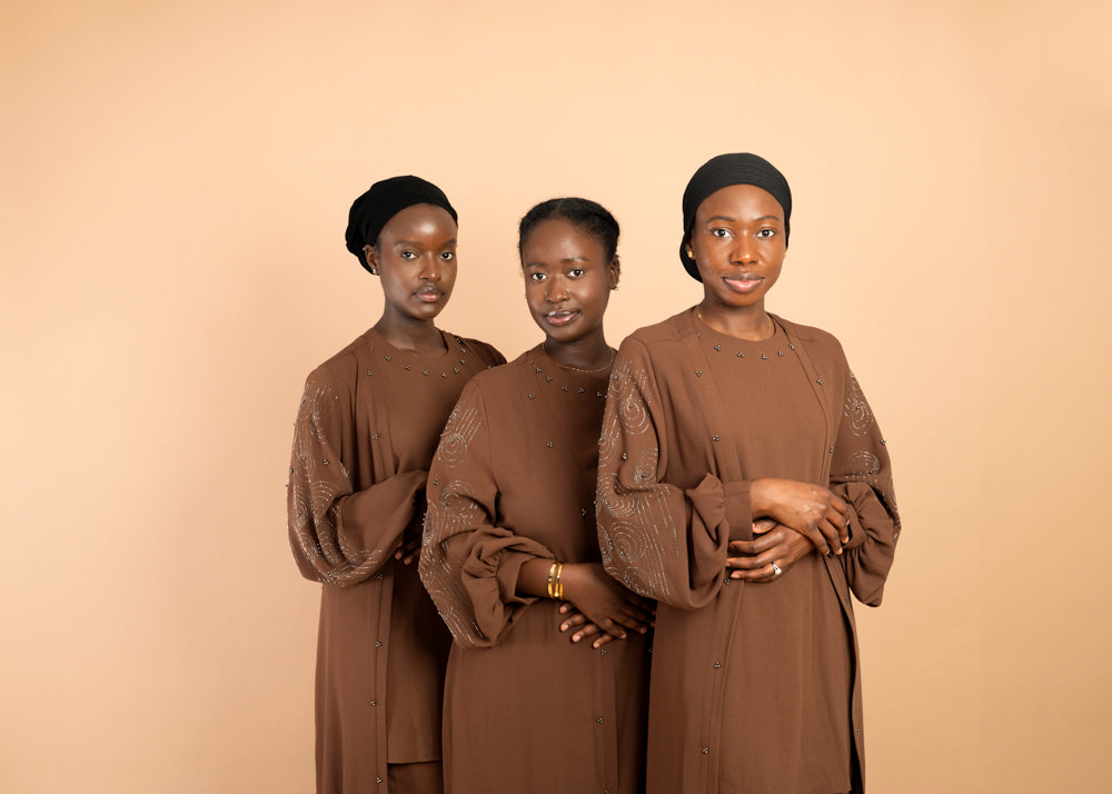 Amaya Three‑Piece Abaya image 8