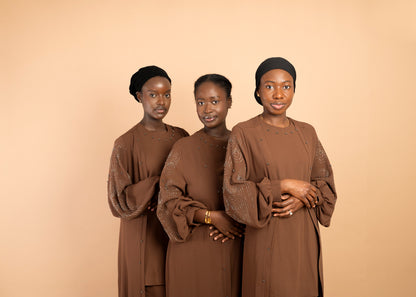 Amaya Three‑Piece Abaya image 8