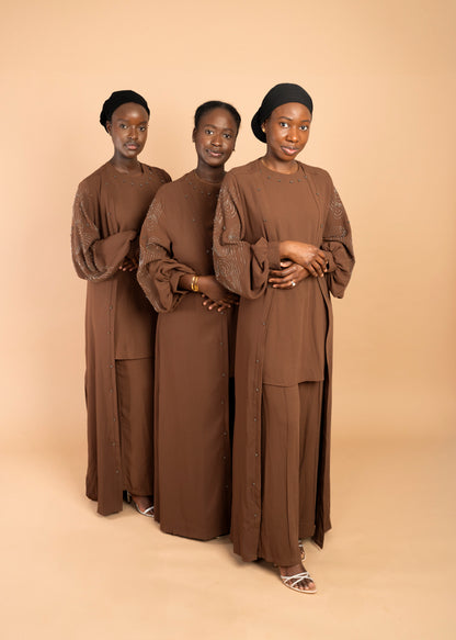 Amaya Three‑Piece Abaya image 4