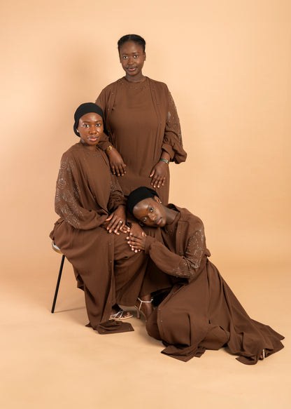 Amaya Three‑Piece Abaya image 6