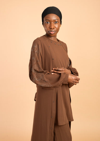 Amaya Three‑Piece Abaya image 3