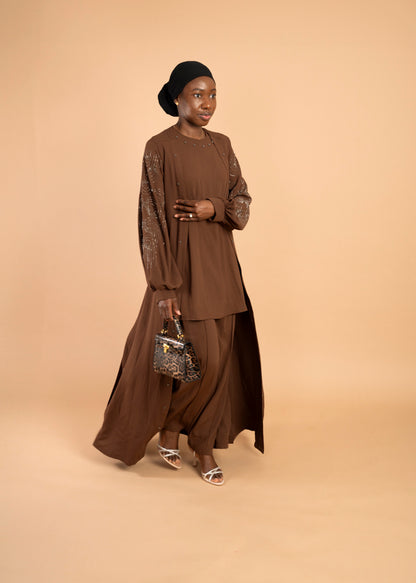 Amaya Three‑Piece Abaya image 5