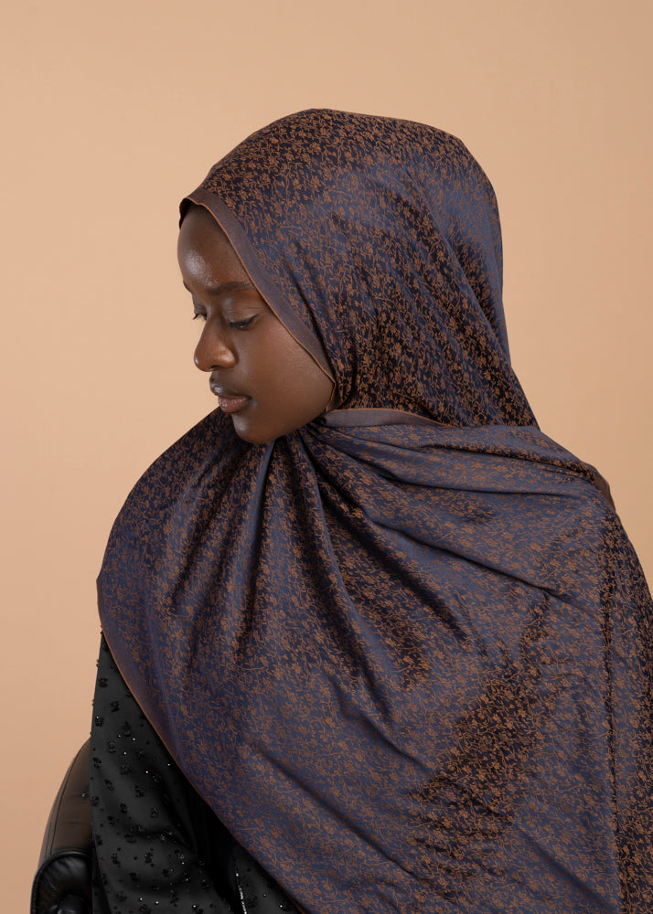 Samira Hijab – Navy Blue image 0