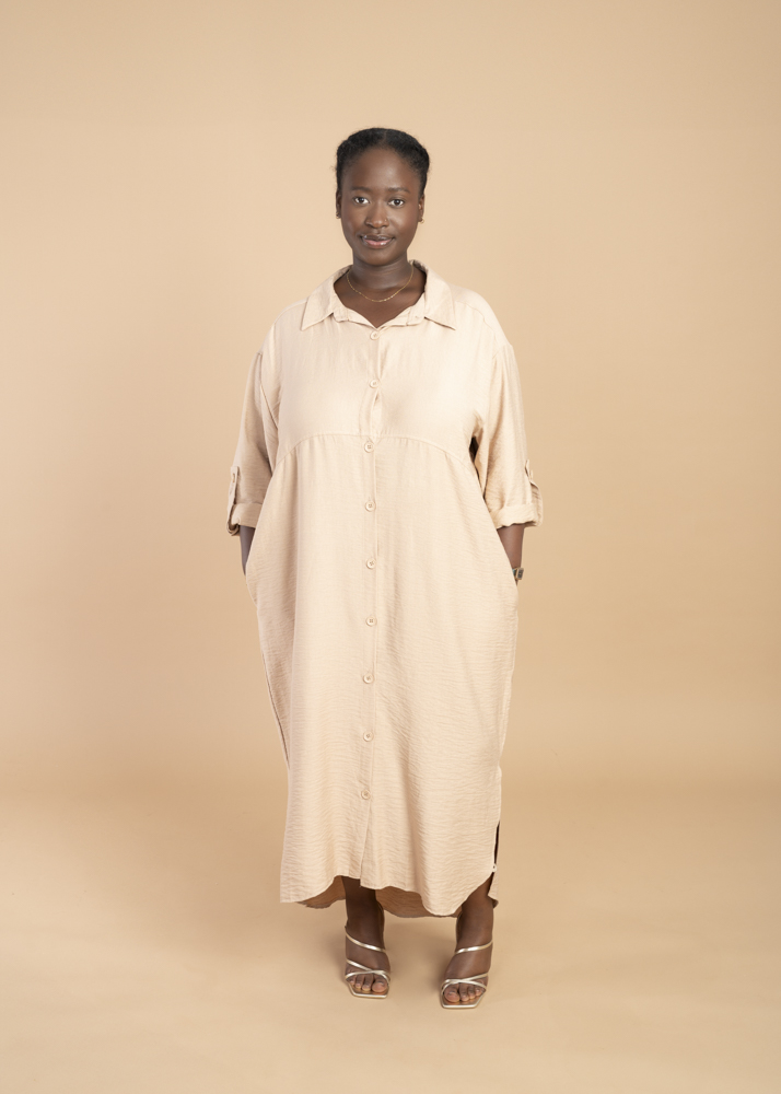 Madina Sands Shirt Dress